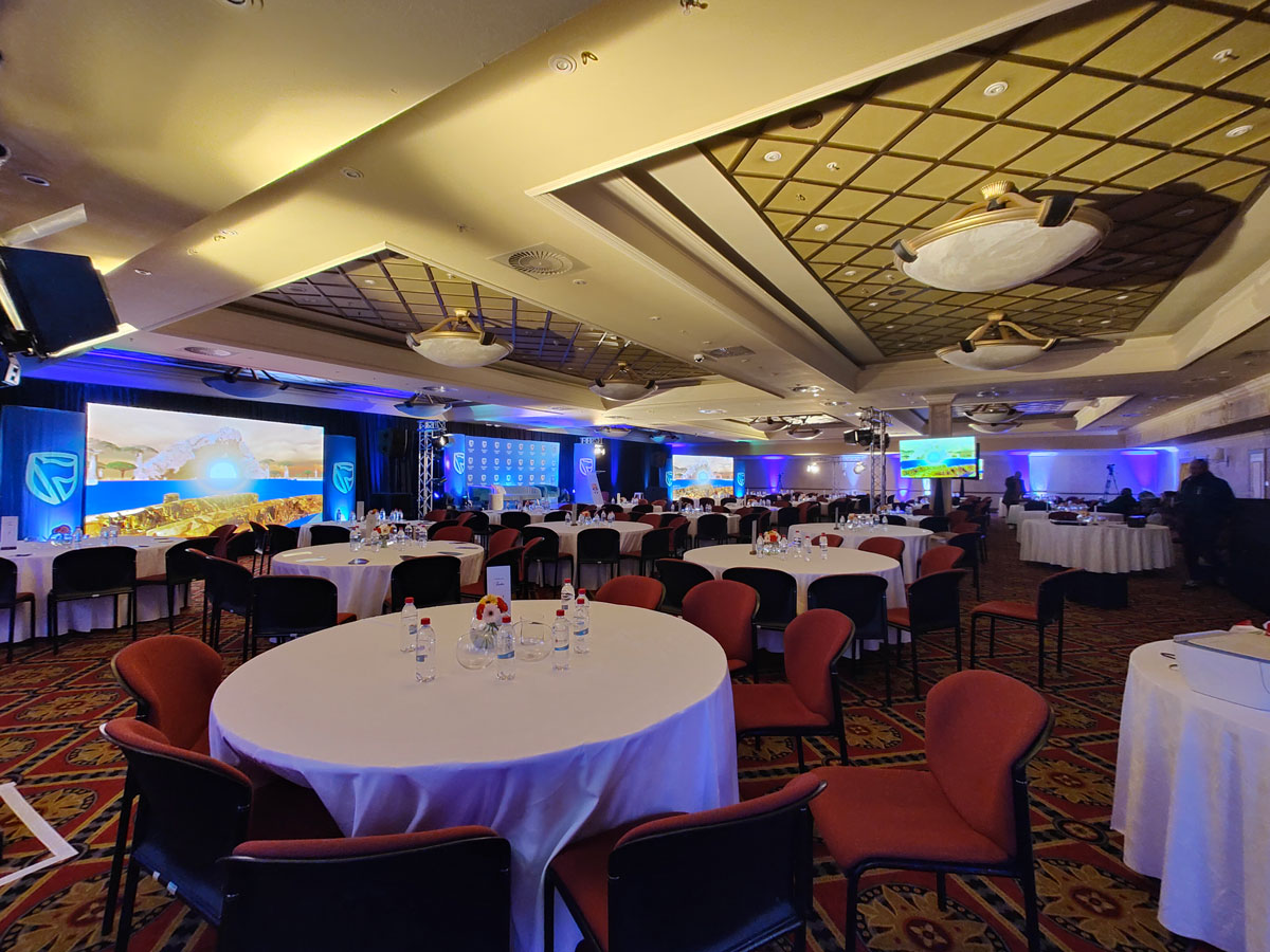 After venue AV installation
